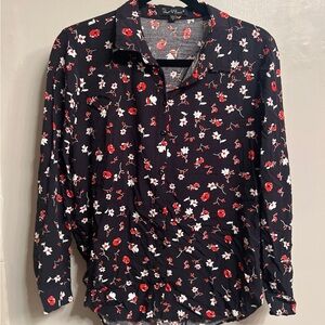 Velvet Heart Button Up